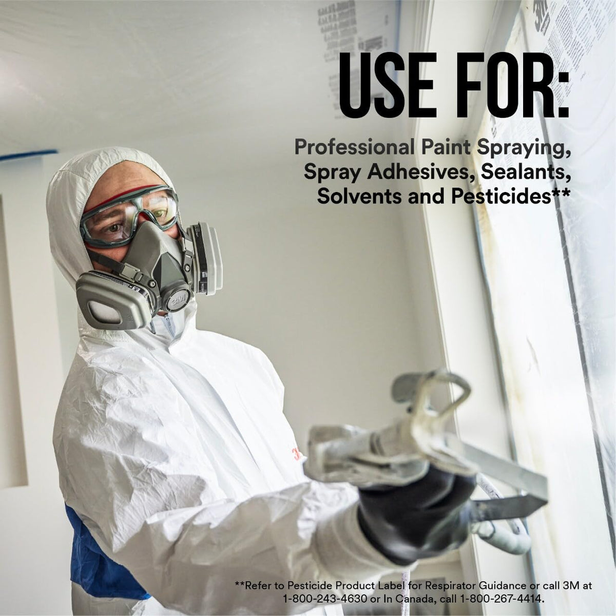 3M paint spraying scenario demonstrates practical respiratory protection on site