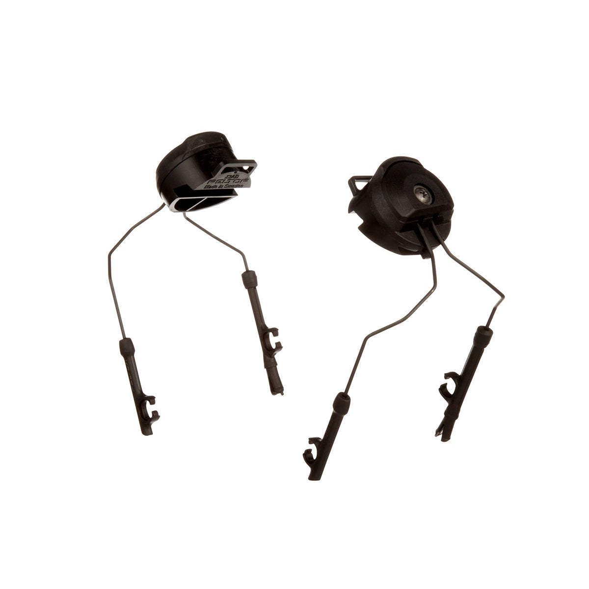 3M PELTOR ARC side mount on helmet rails supports secure assembly