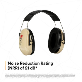 Earcup pivot feature on 3M Peltor H6AV Optime 95 for comfort