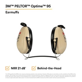 Optime 95 adjustable earcups for a comfortable custom fit