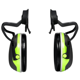3M PELTOR X4P51E low-profile cup design aids helmet and PPE compatibility.