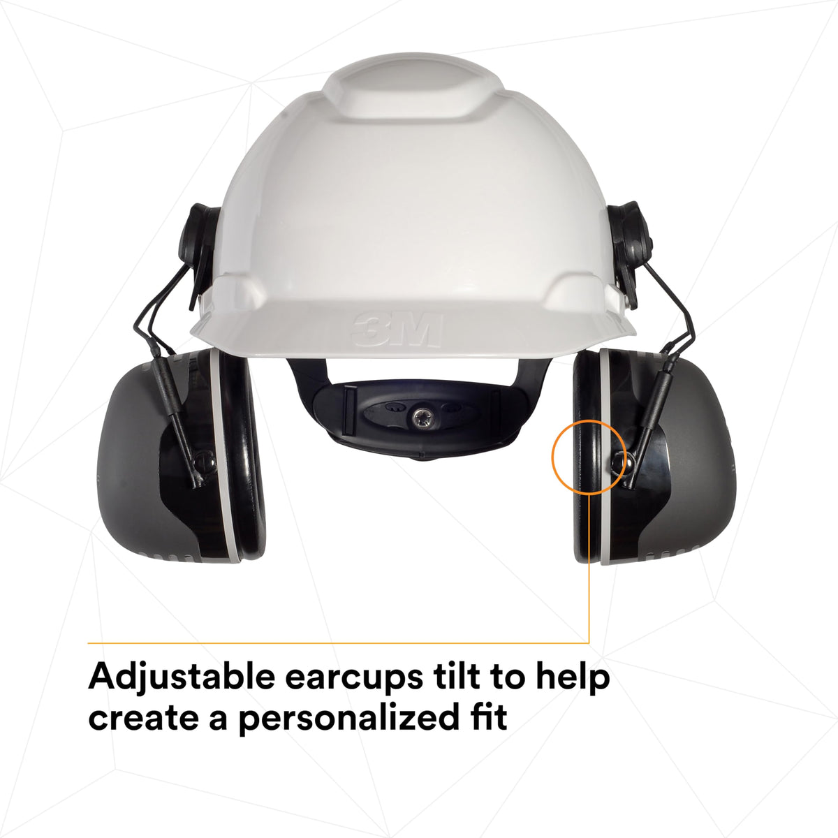 3M PELTOR X5P3E suitable for construction and manufacturing environments