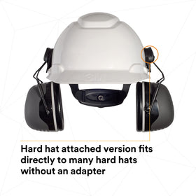 3M PELTOR X5P3E liners and foam cushions improve comfort and seal for loud environments