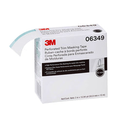 3M perforated trim masking tape edge lift showing lifting molding for clean paint lines
