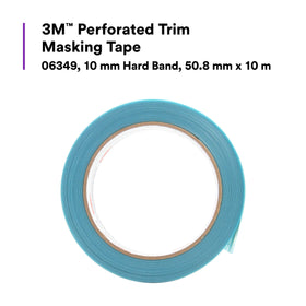 3M perforated trim masking tape speeds paint time by allowing flow under molding