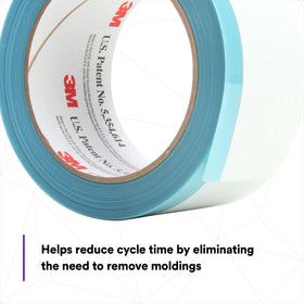3M perforated trim masking tape translucent liner aids precise placement
