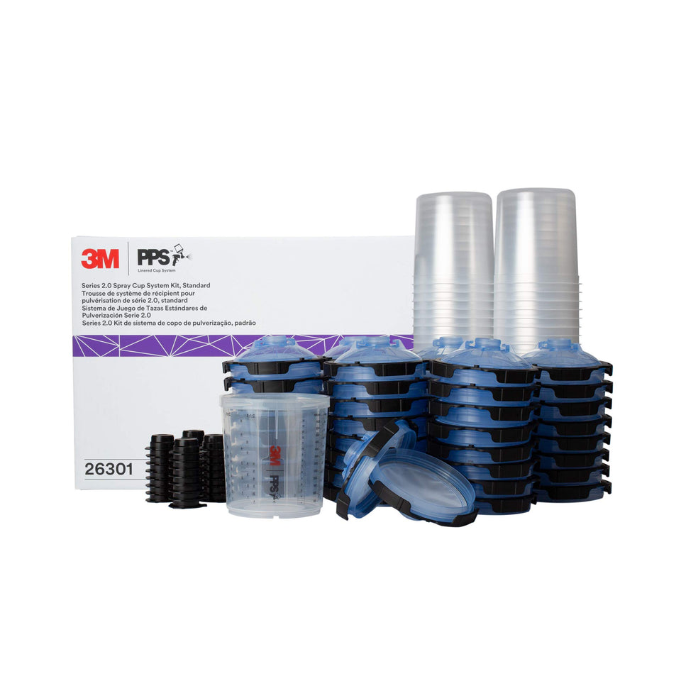 3M PPS 2.0 paint cup for clean, precise spray applications.