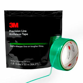 3M Precision Line knifeless tape features a long 50m roll for large projects.