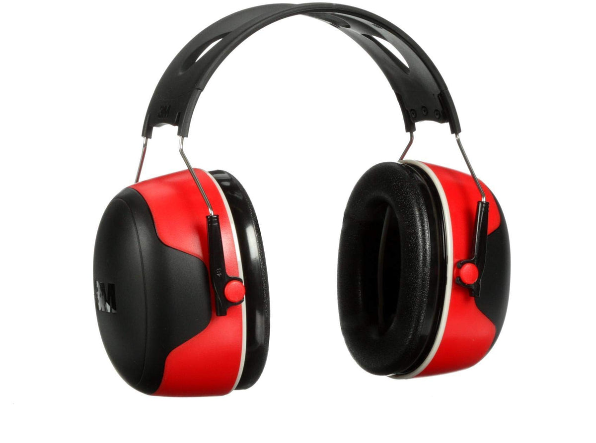 3M Pro Grade Earmuff steel wire headband enhances durability in tough use