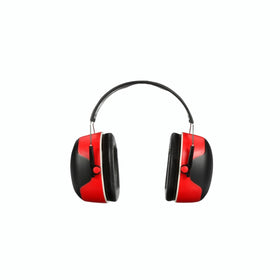 3M Pro Grade Earmuff vented headband minimizes heat with hats