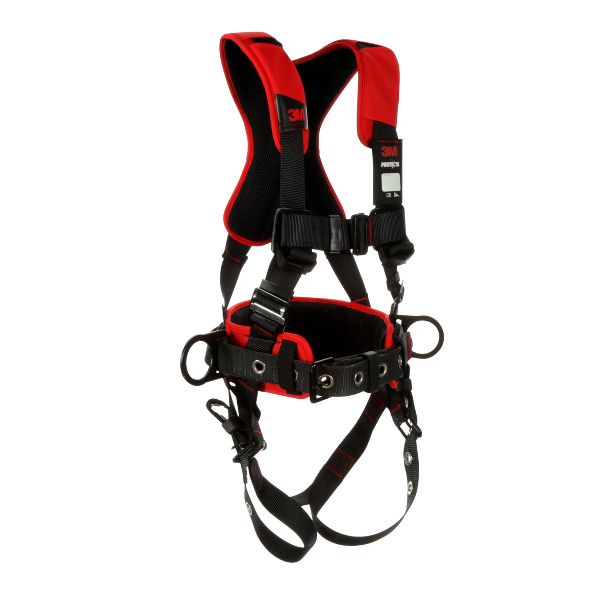 3M Protecta auto-resetting lanyard keeper mounted on harness
