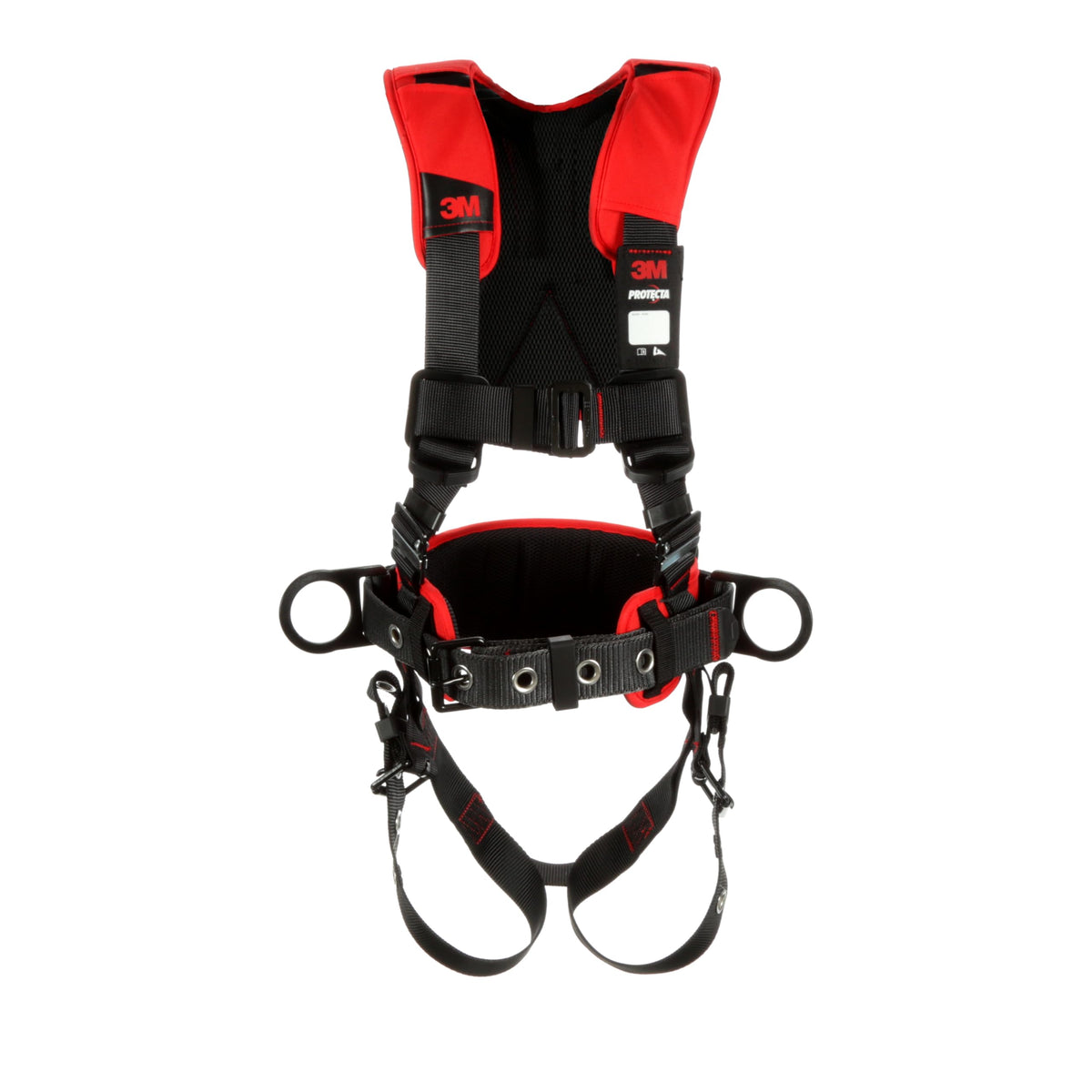 3M Protecta harness front view for secure full-body positioning
