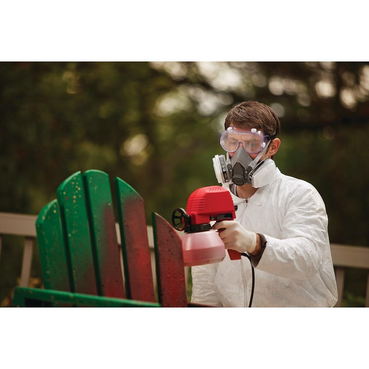 3M respirator used in agriculture for pesticides.