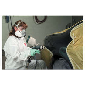 3M respirator comfort-fit close-up of soft material.