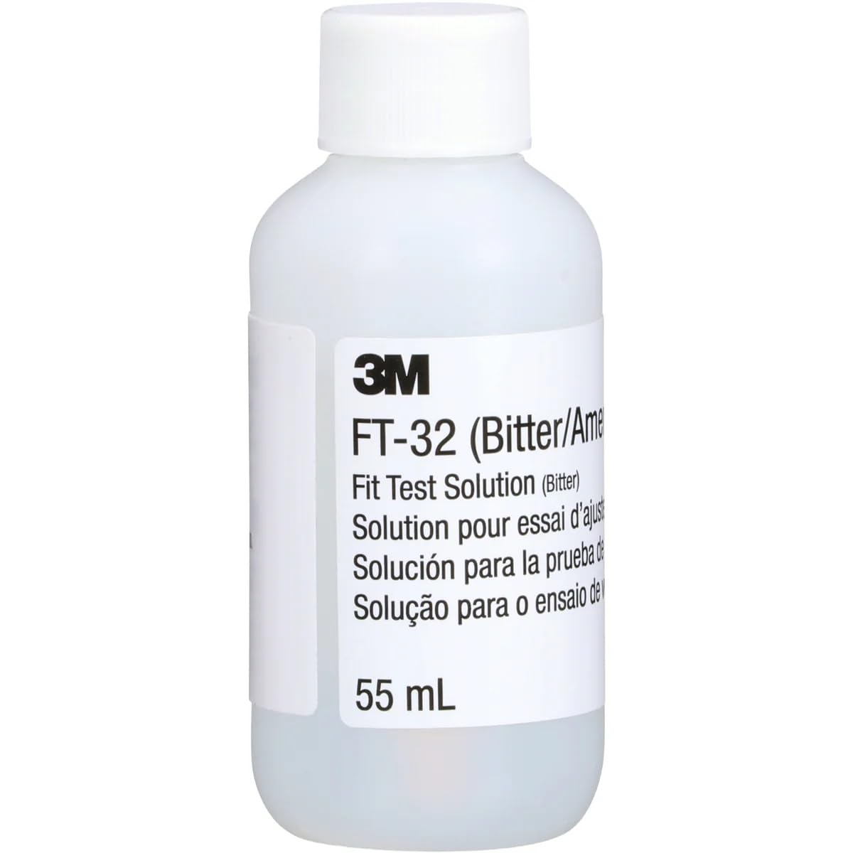 3M respirator fit-test session showing seal verification.