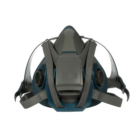 3M Rugged Comfort 6503QL bayonet connection enables quick filter swaps in tight workspaces.