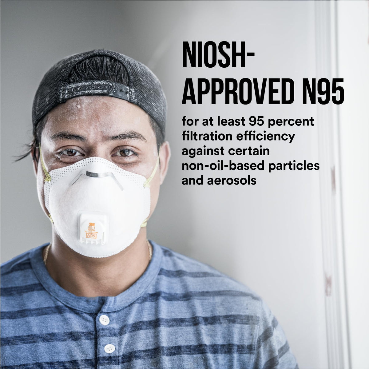 Lightweight design of 8511 for comfortable all-day wear