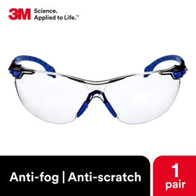 3M Solus 1000 blue/black frame for a modern, low-profile look