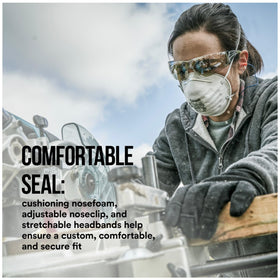 The 3M Safety respirator pack is shown with 20 units for job-site use
