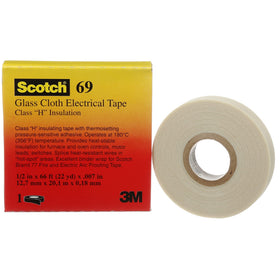 3M Scotch Glass Cloth Tape 69 high-temp application image for motor or transformer insulation.