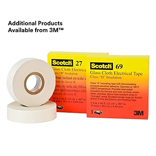 3M Scotch Glass Cloth Tape 69 packaging and labeling for industrial use.