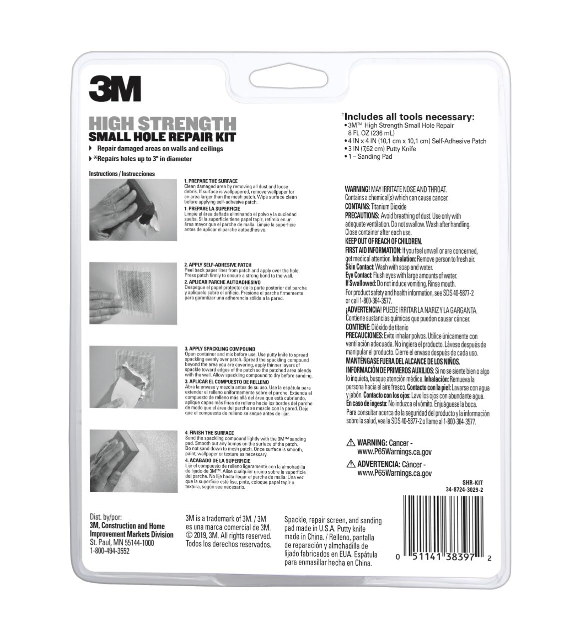 3M SHR-SIOCKIT assembled kit showing complete solution