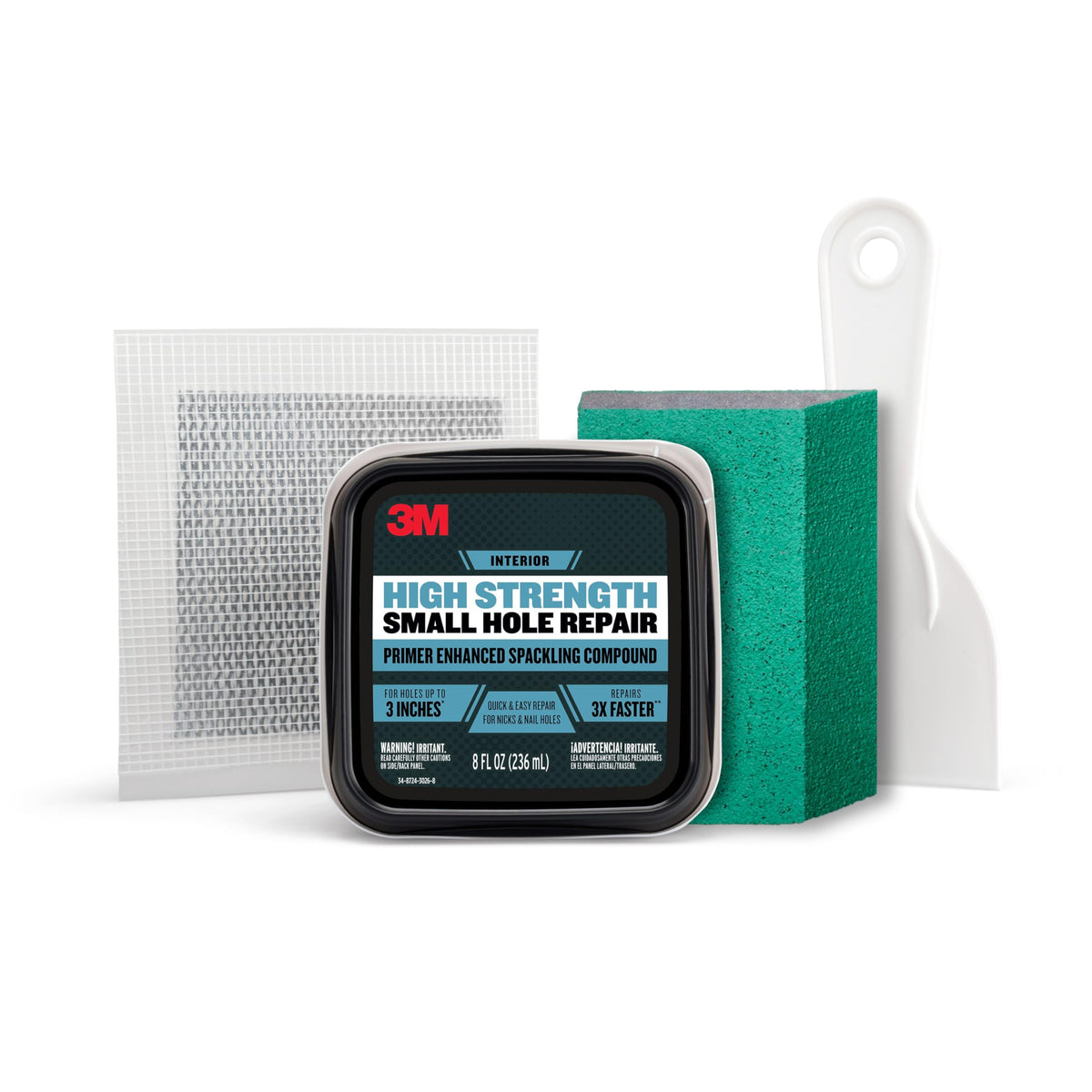 3M SHR-SIOCKIT spackling compound tub for quick small-hole repairs