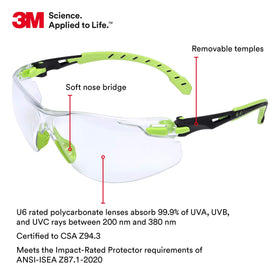 3M Solus 1000 anti-fog coating maintains clarity in humid environments