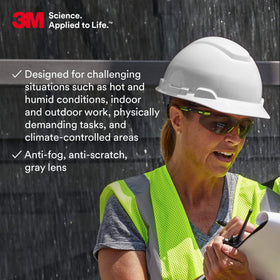 3M Solus 1000 padded temples for all-day comfort