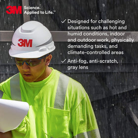 3M Solus 1000 soft nosebridge provides secure, comfortable fit