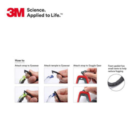 Polycarbonate lenses of 3M Solus 1000 block 99.9% UV rays.