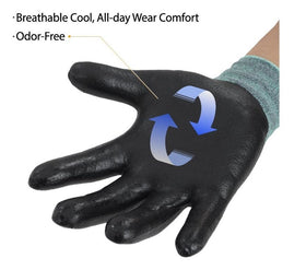 3M Supegrip200 knit wrist cuff secures a snug, flexible seal