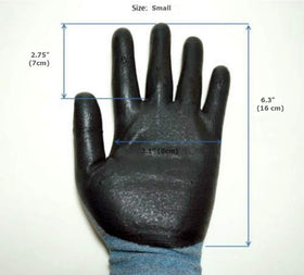 3M Supegrip200 thin machine washable gloves for quick cleanup and reuse