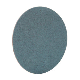 Foam-backed blue disc used on painted panels to refine sand scratches