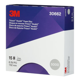 Industrial workspace featuring the 3M Hookit-disc on a finishing setup