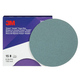 Blue 3M disc demonstrates fast-cut action with even wear for longer life