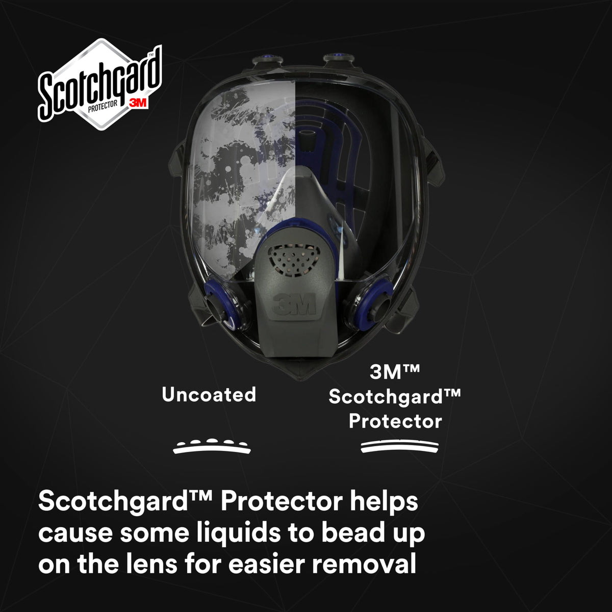 3M Ultimate FX FF-400 large viewport enhances situational awareness on job sites.