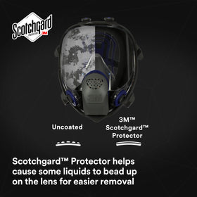 3M Ultimate FX FF-400 large viewport enhances situational awareness on job sites.