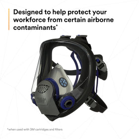 3M Ultimate FX FF-400 Scotchgard-protected lens eases cleaning and smudge removal.