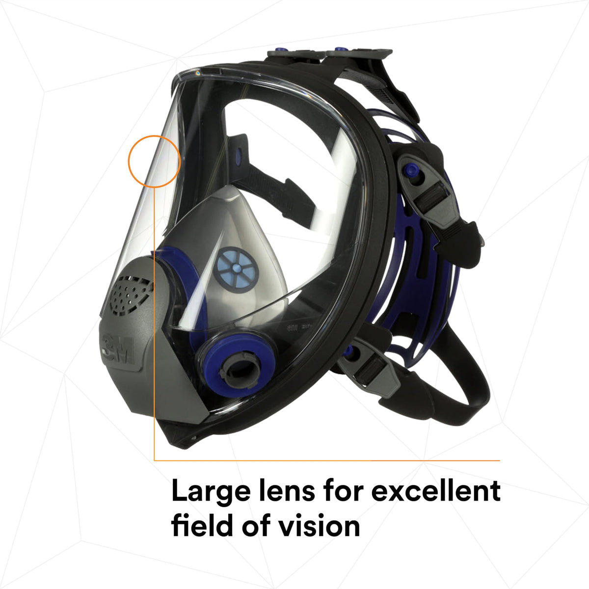 3M Ultimate FX FF-400 soft silicone body delivers durable, comfortable wear.