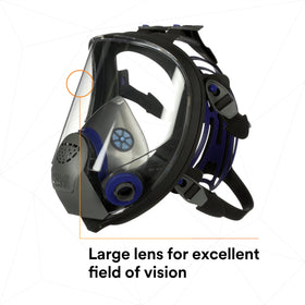 3M Ultimate FX FF-400 soft silicone body delivers durable, comfortable wear.