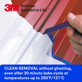 3M 471+ tape demonstrates ability to hold on detailed lines for color separation.