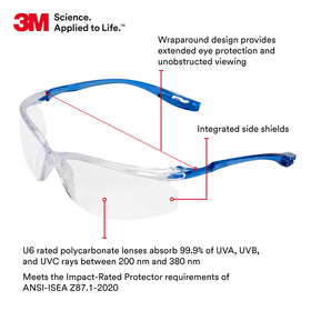 3M Virtua CCS two-pair pack delivers economical eye protection.
