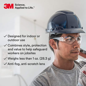 3M Virtua wraparound frame secures a snug fit during long shifts