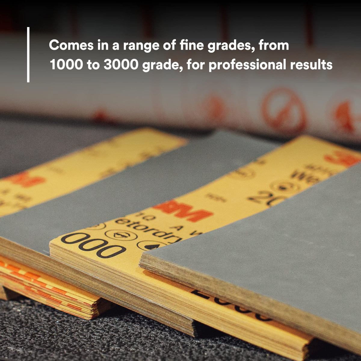3M Wetordry 02044 fine grades range supports professional results