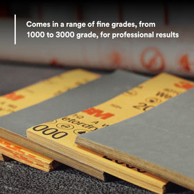 3M Wetordry 02044 fine grades range supports professional results