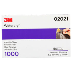 3M Wetordry 02044 hand-application for precise sanding