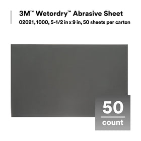 3M Wetordry 02044 on paint surface for a smooth finish