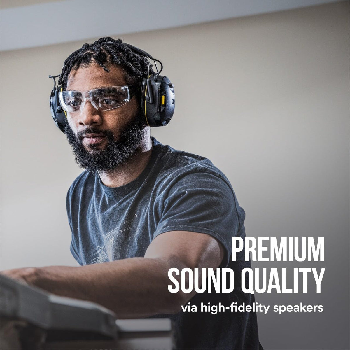 3M WorkTunes Connect Bluetooth pairing demonstrates wireless connectivity