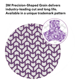 Close-up of 3M Xtract Net Disc 710W 6-inch diameter